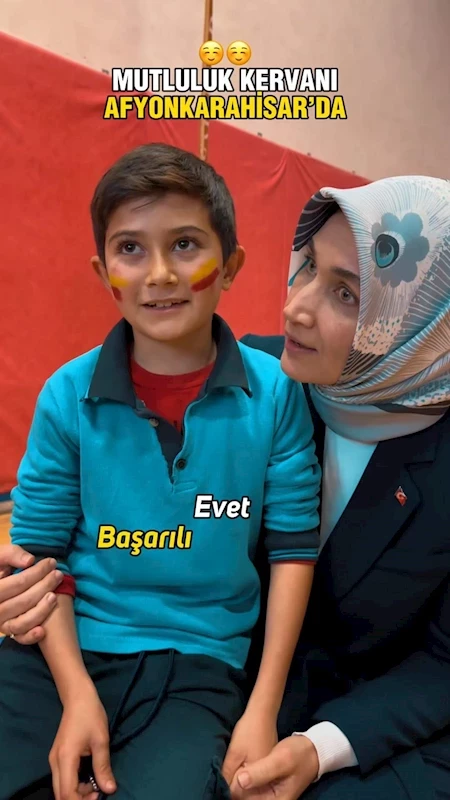 Mutluluk Kervanı Çocuklarla Buluştu