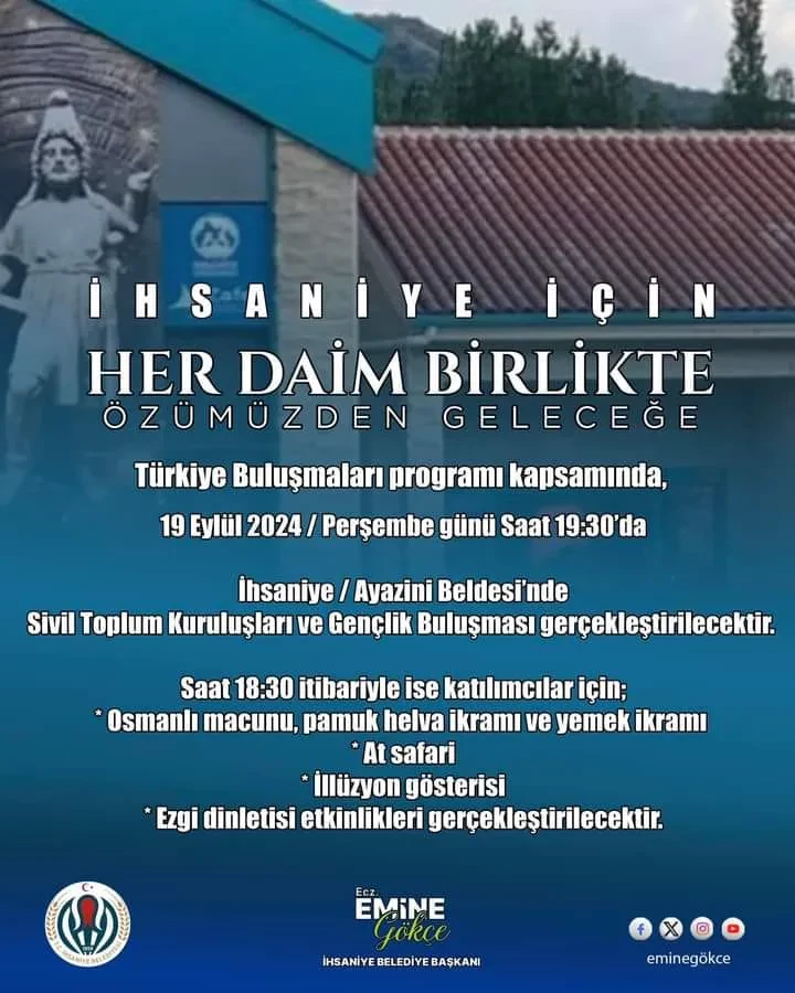 İhsaniye Belediyesi Gençlik Buluşması Frig Vadisi