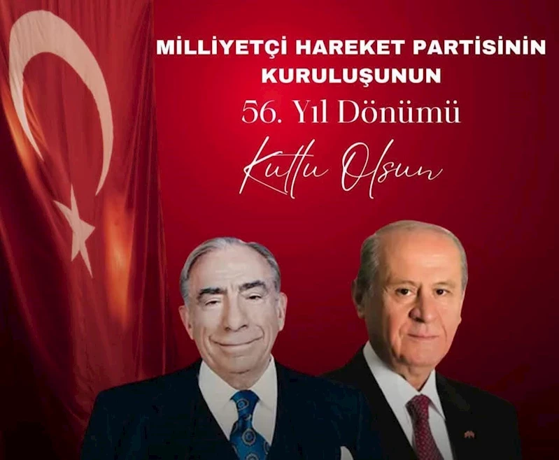 MHP 56. Yıldönümünü Kutluyor: Yıkılmayacağız, Başaracağız!