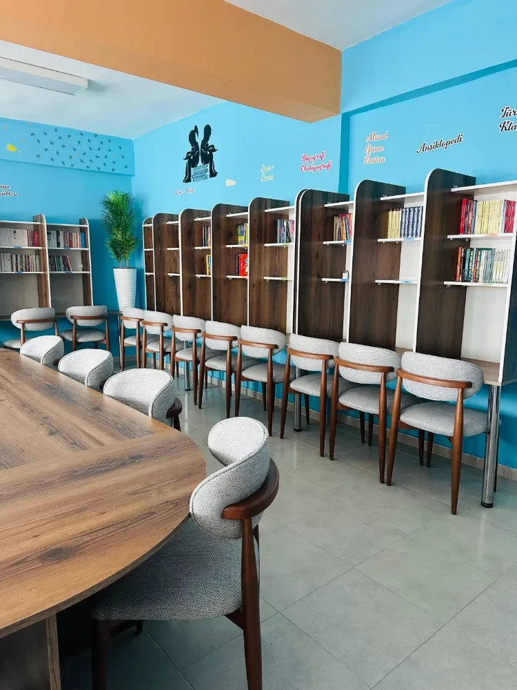 Kızıldağ Ortaokulu Cemil Örnek Kütüphanesi Açıldı