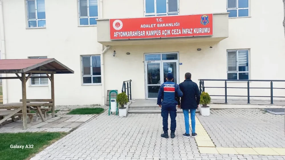 Afyonkarahisar’da 3 Yıl Hapis Cezası Bulunan Şahıs Salar Beldesi’nde Yakalandı